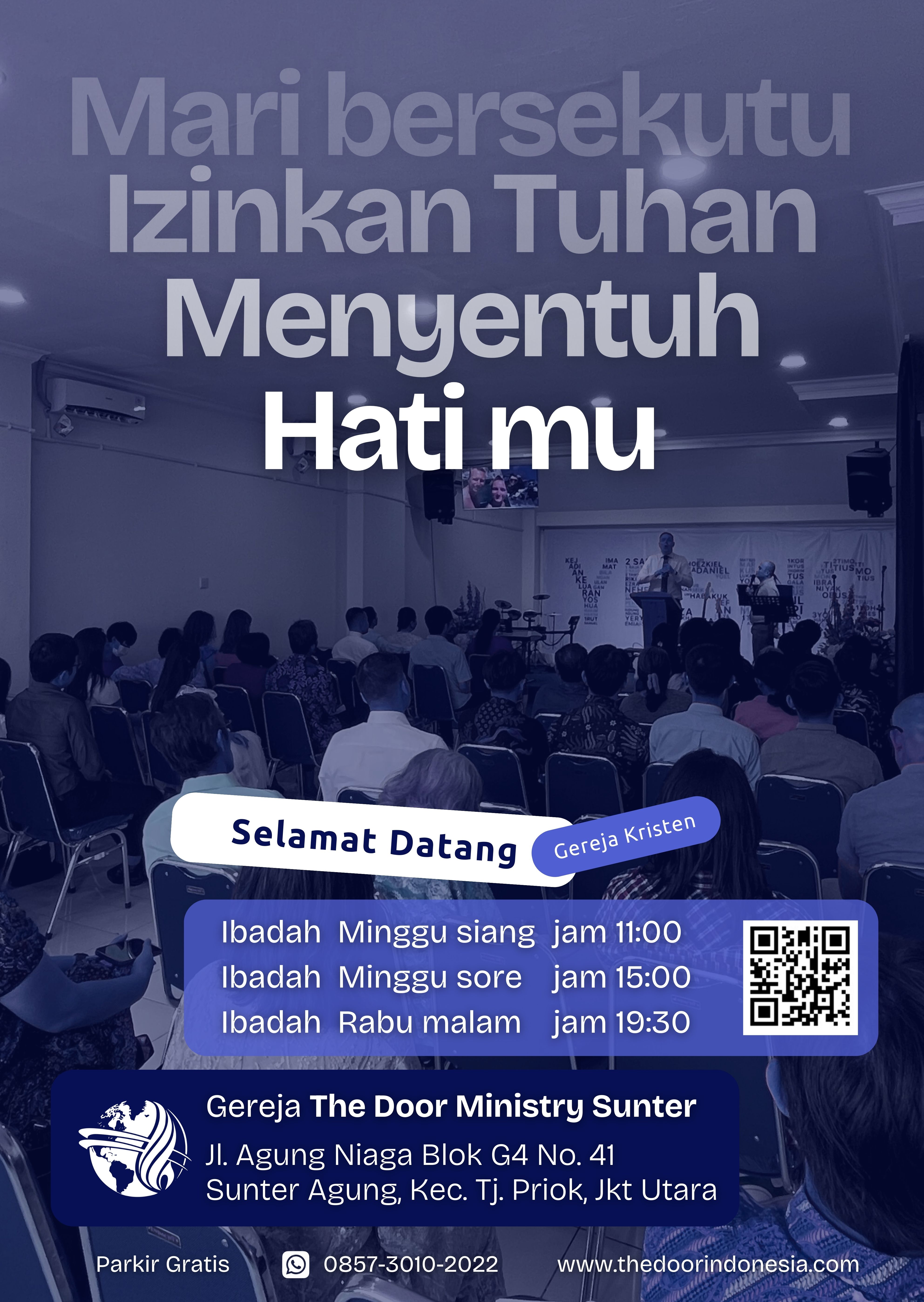 Tempat dimana kita mengalami perubahan hidup, Untuk TUHAN Yesus Kristus!